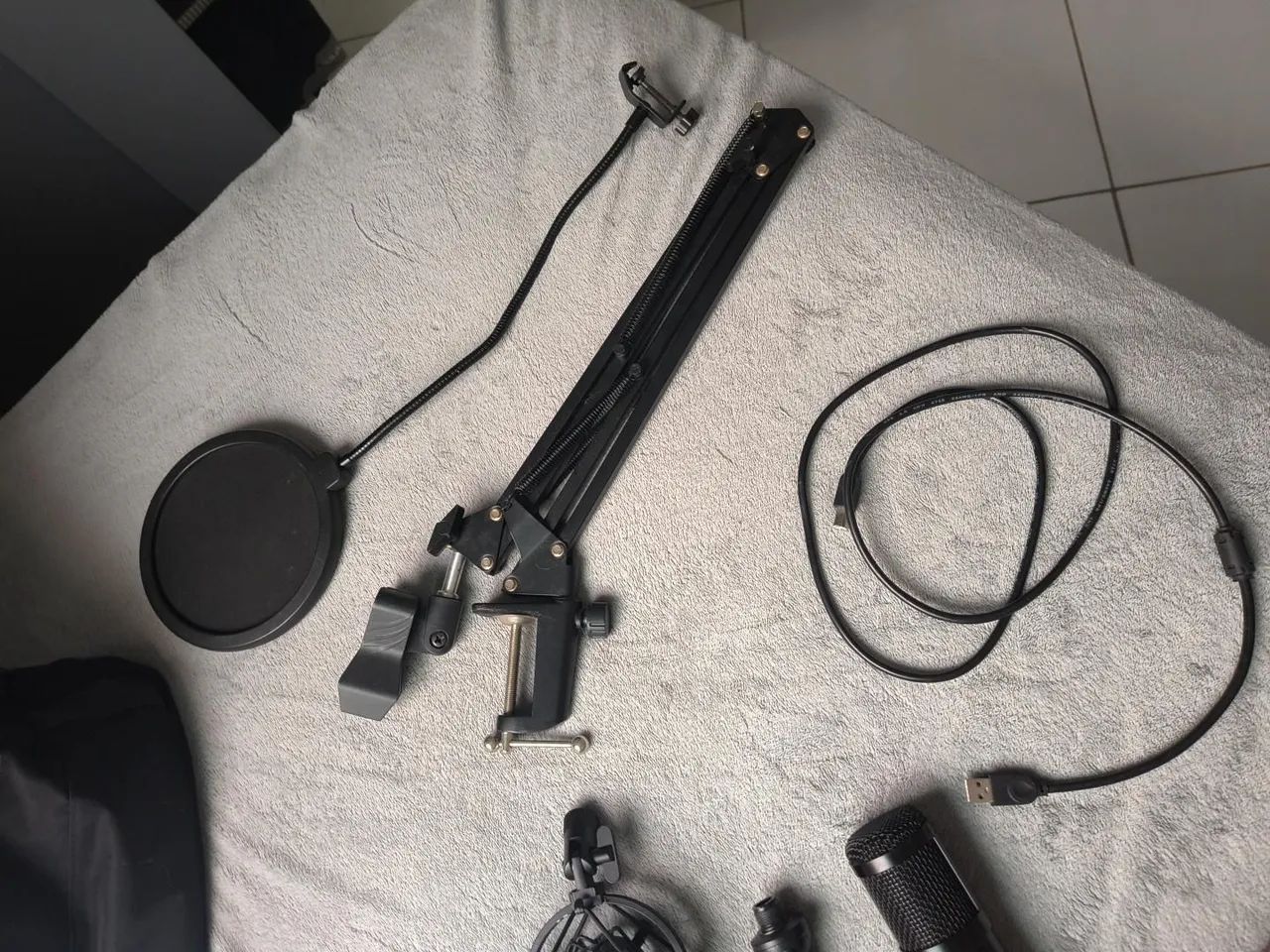 Microfone VEDO BM-800USB USB + Kit Completo com Braço Articulado - Foto 3