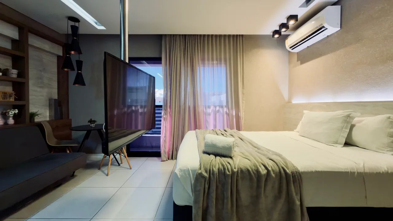 Oportunidade studio com varand luxo no Edf Time - Foto 4