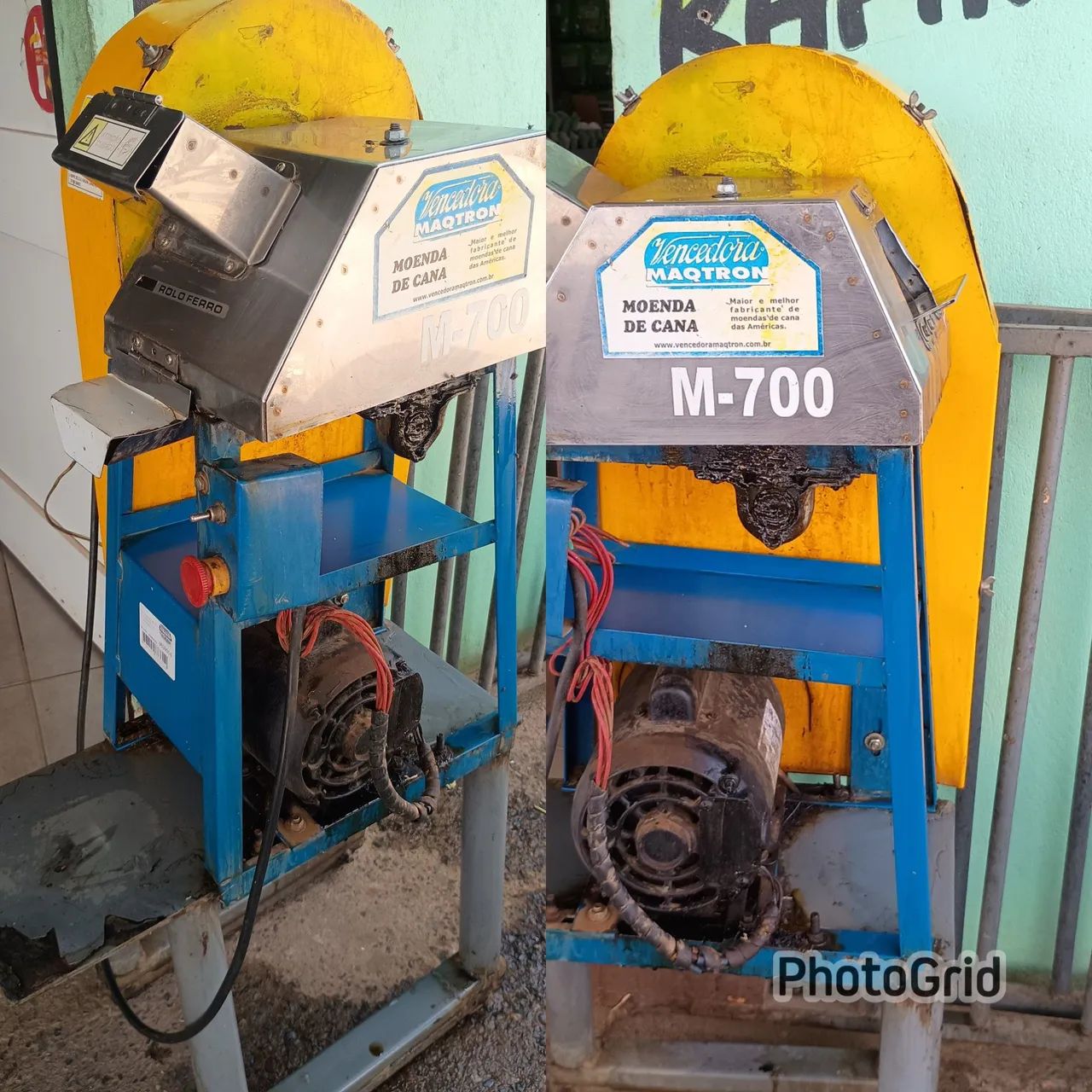 Moenda ,rolo de ferro auto reverso