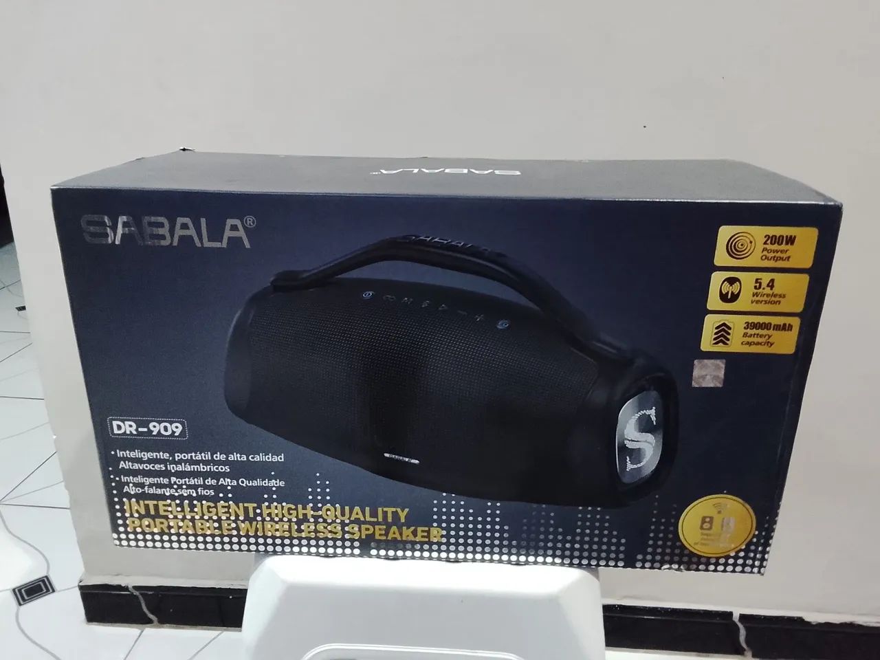 Caixa bombox sabala dr 909 nova 200wts  - Foto 4