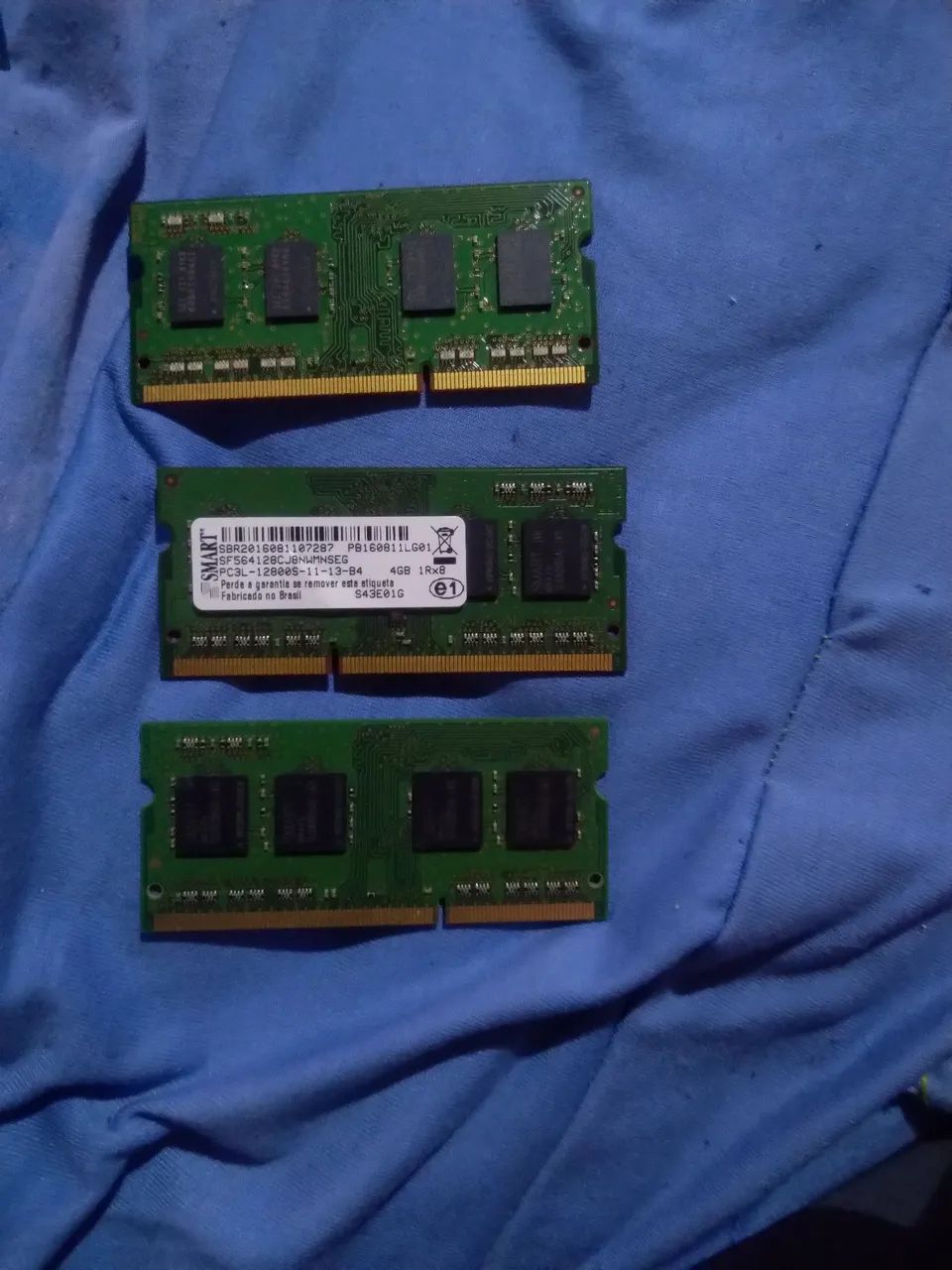 3 Memórias ram DDR3 4gb