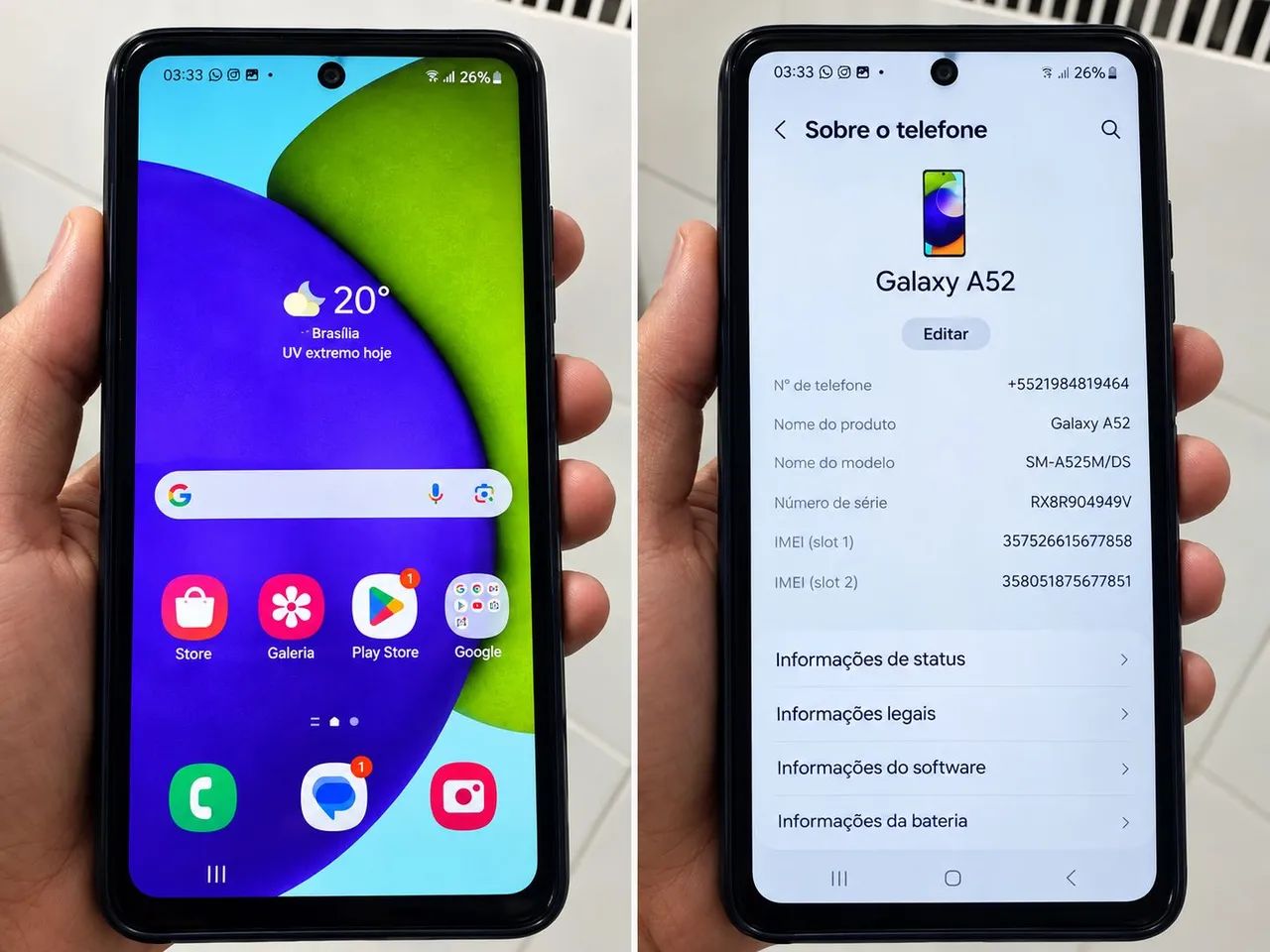Samsung A52