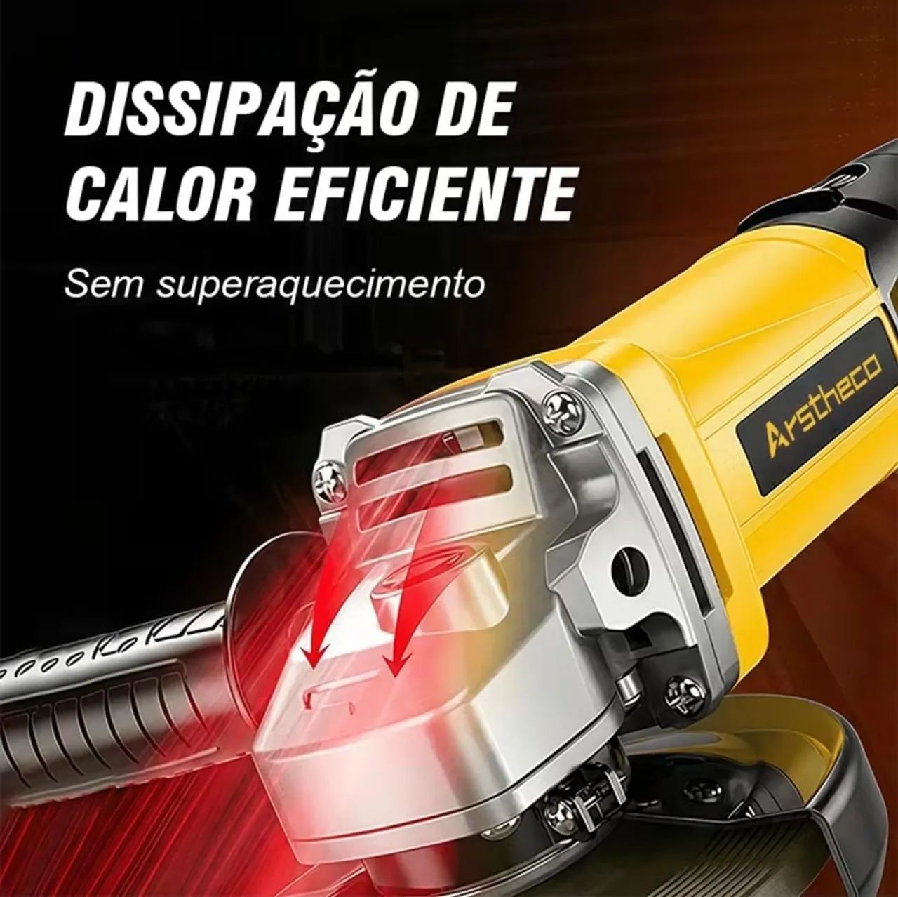 Esmerilhadeira Angular Profissional 110V Nova - Foto 5