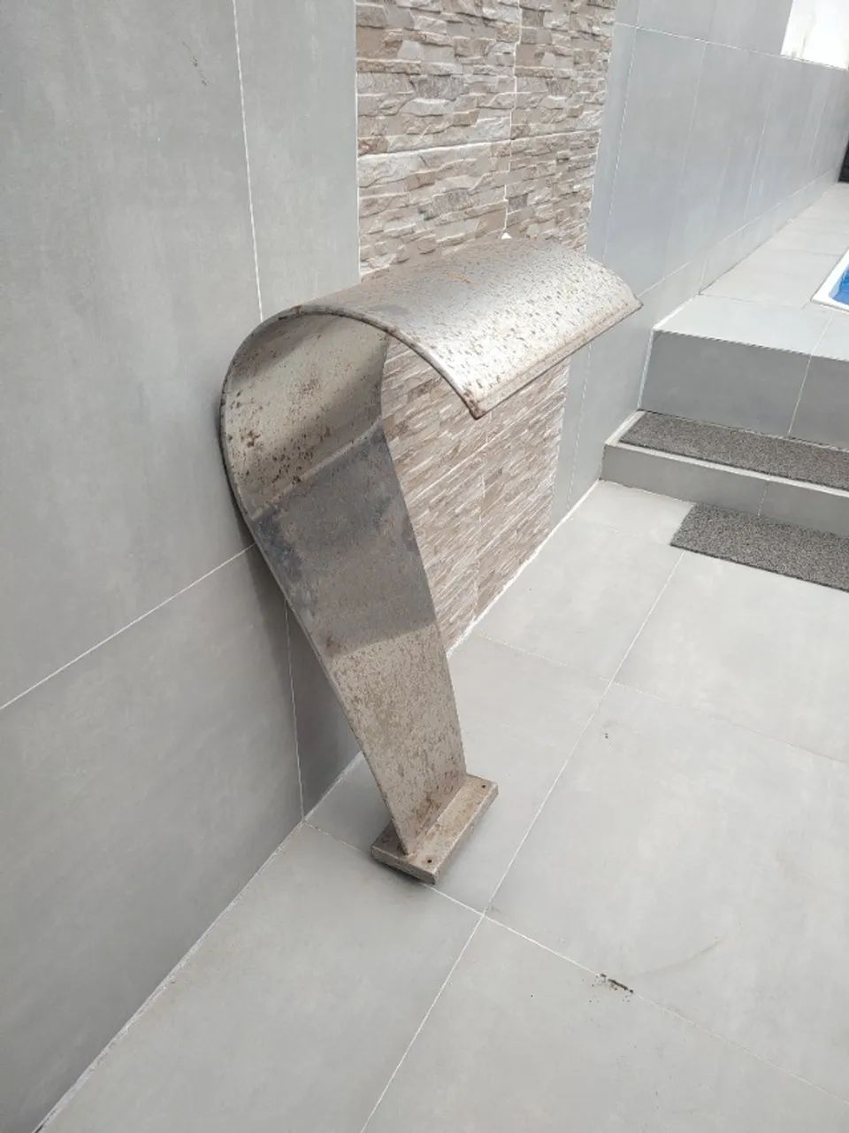 Cascata de inox 