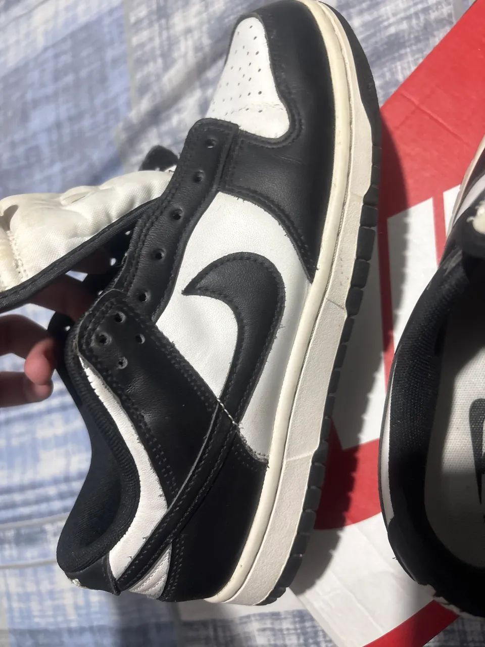 Nike dunk panda original usado  num 40 - Foto 3