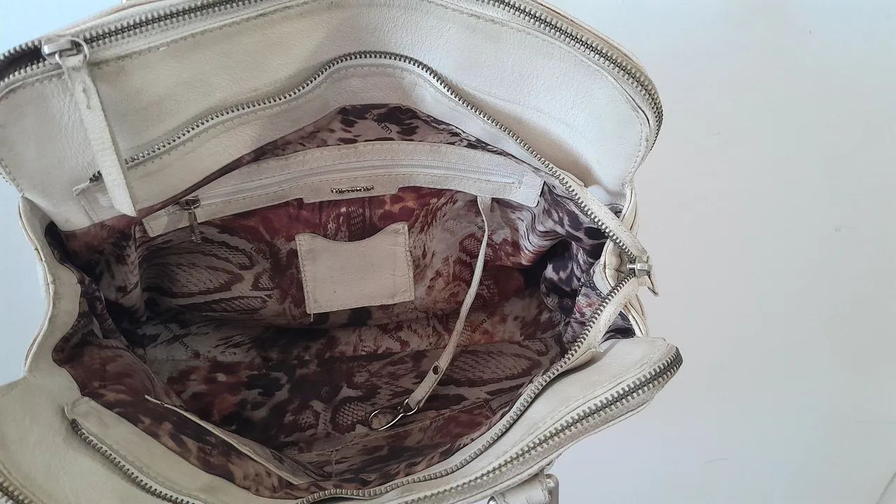 Bolsa couro Luz da Lua. - Foto 2