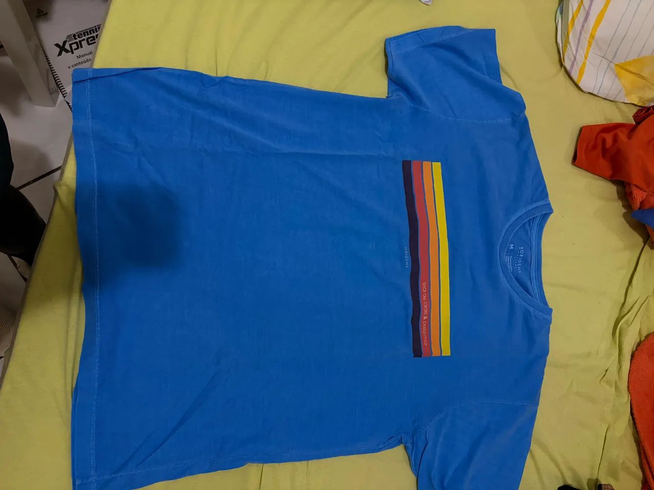 Camisa origens azul