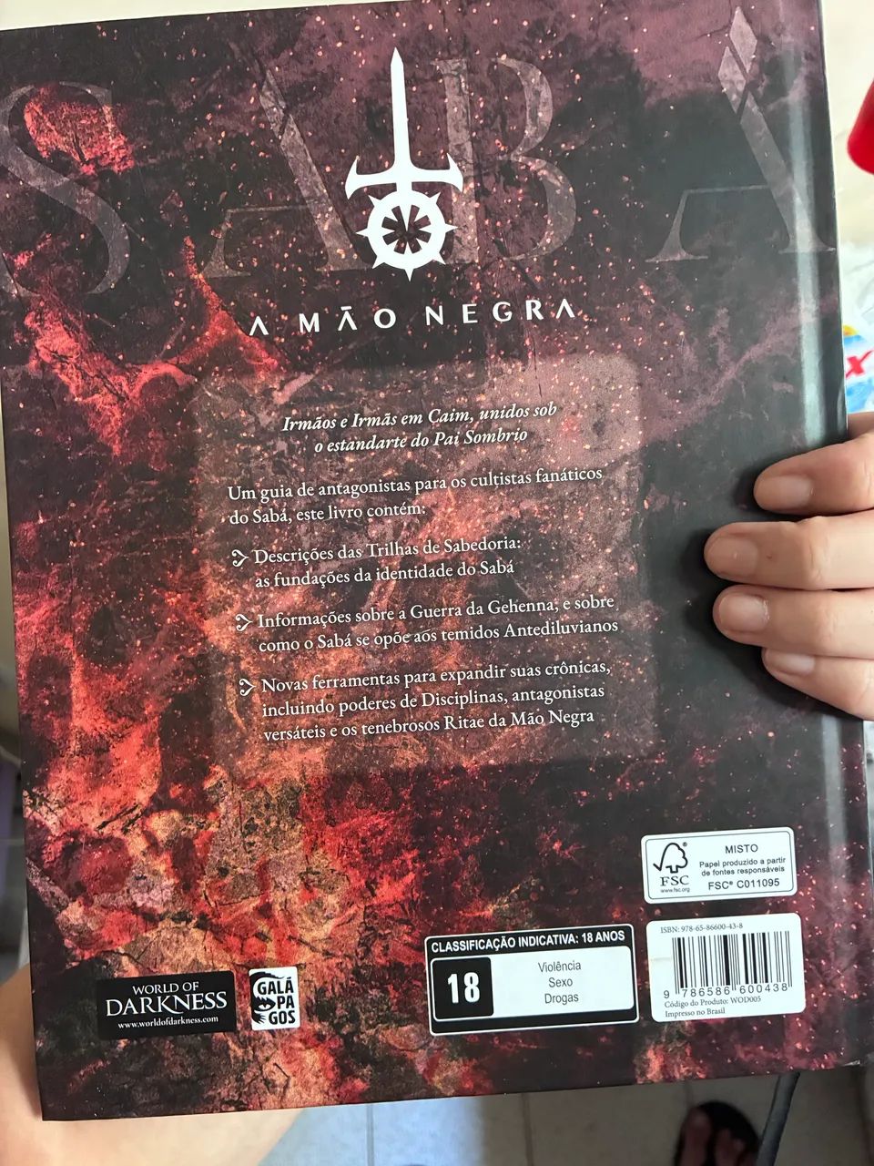 Livro dos SABÁ. RPG vampiro a máscara  - Foto 2