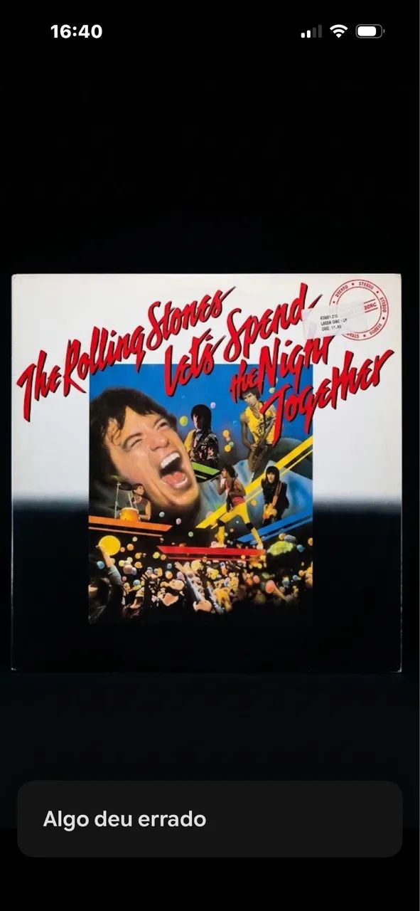 LD laser disc Rolling Stones