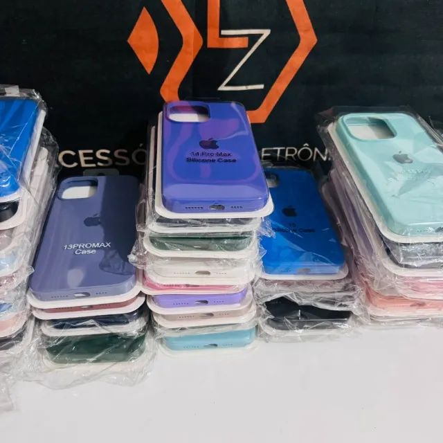 Capinhas Cases para iphone - diversas cores, a partir do 12 - Consulte seu modelo - Foto 2