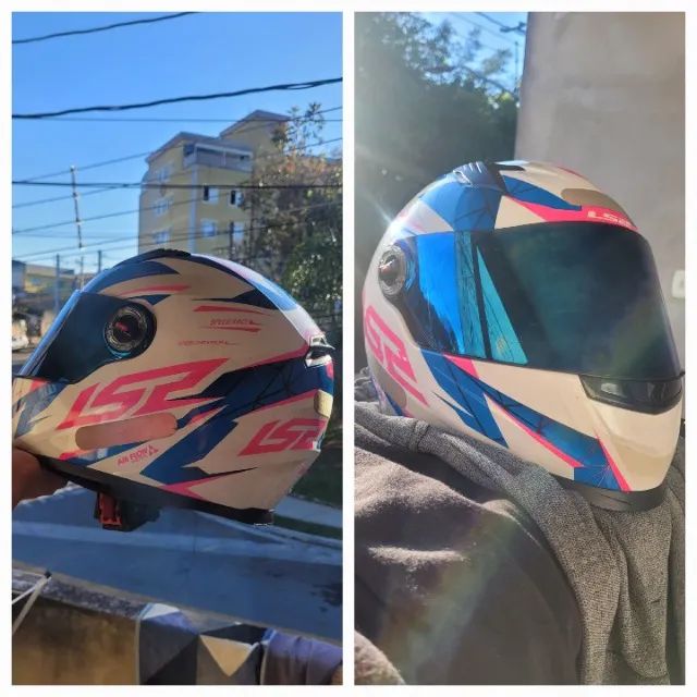 Capacete LS2 tamanho 58