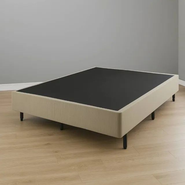Base Cama Box Casal 138x188 - Bege