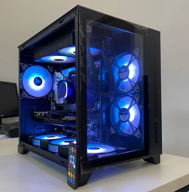 Pc Gamer Aquario RYZEN 9 5900X 32GB ram nvme 1TB Rtx 5060 8gb- Loja física