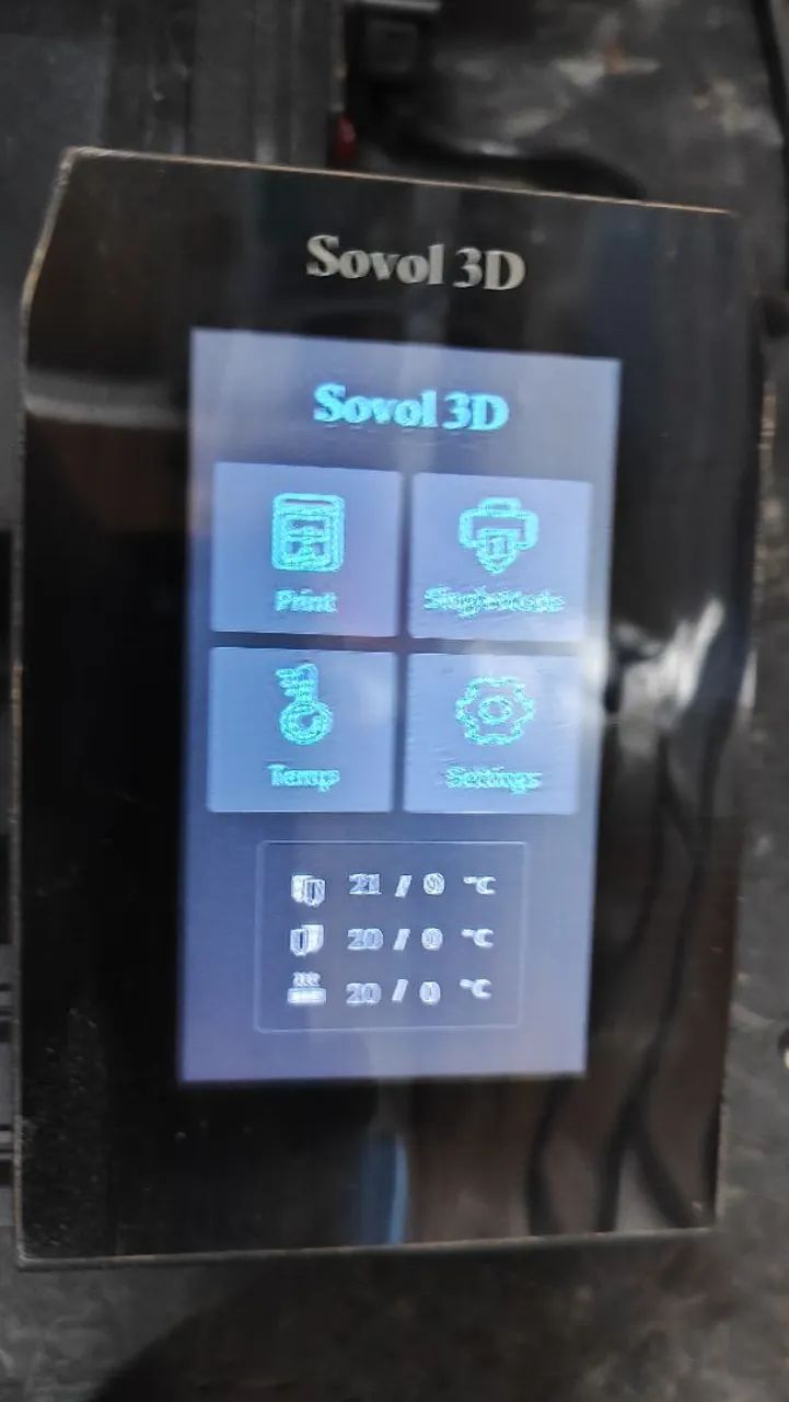 Impressora 3D sovol sv04 dois cabeçotes
