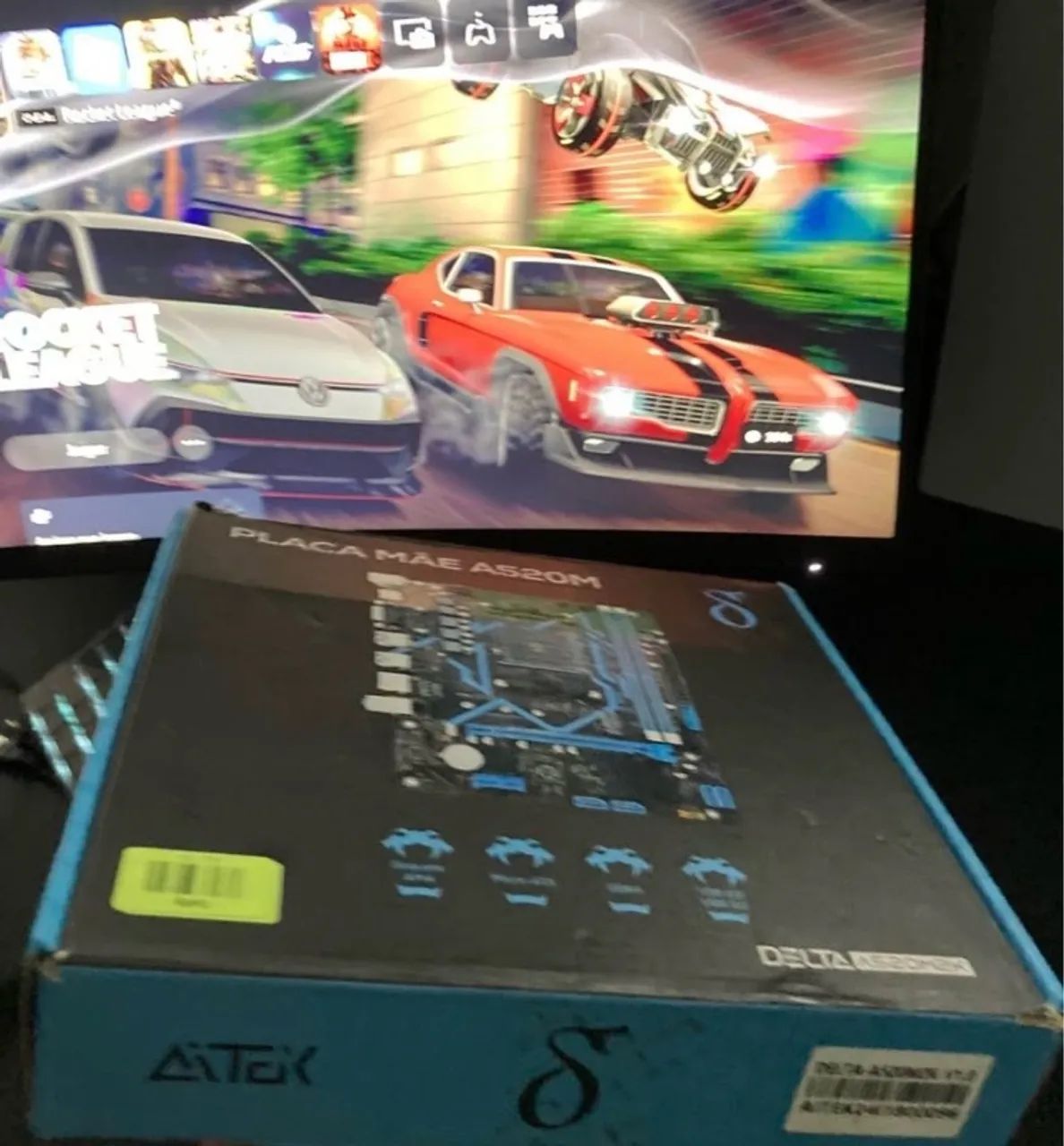 ? PLACA-MÃE AITEK DELTA A520M2K AM4 DDR4 - Foto 2