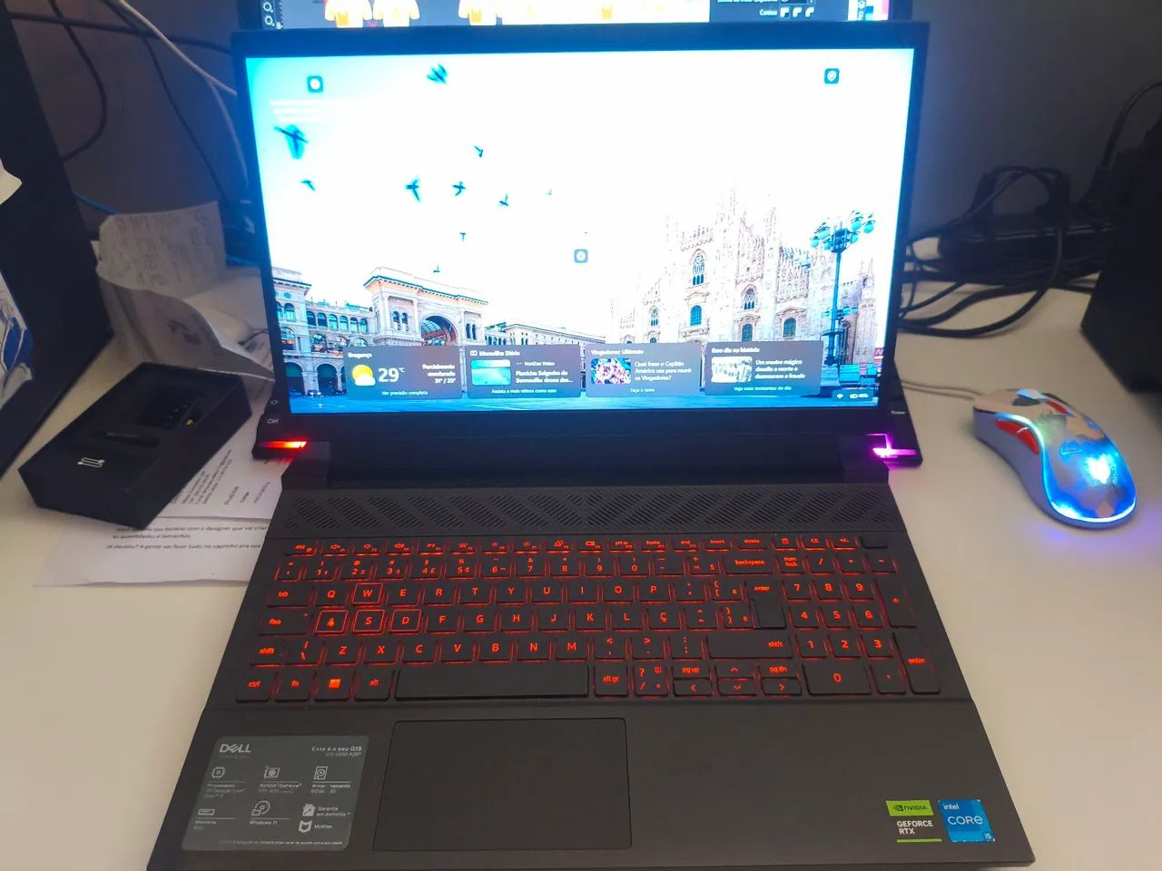 Notebook Gamer Dell G15 RTX 3060