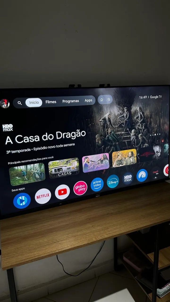 SMART TV 4K 55 QLED HISENSE - Foto 3