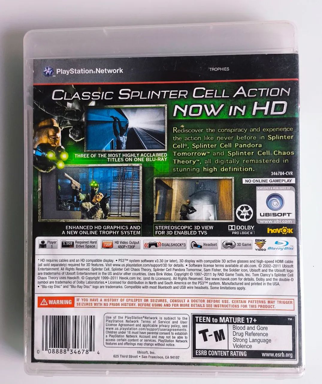 Splinter Cell trilogy PS3 - Foto 3