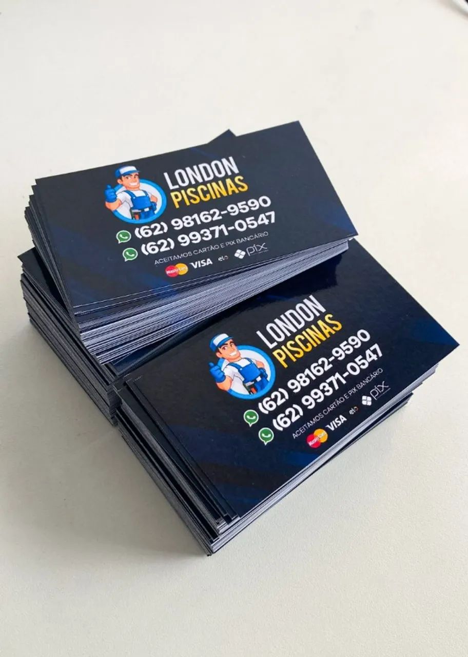 Cartão de visita personalizado