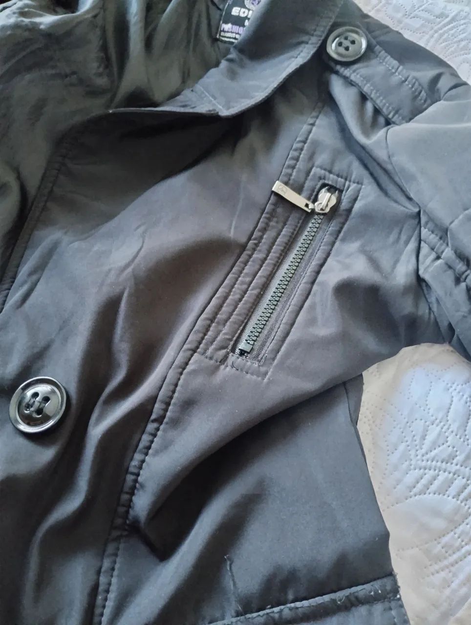 Trench  preto Tam M - Foto 2