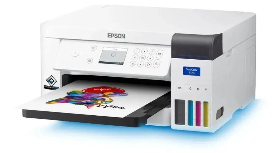 Impressora Epson F170 + prensa para caneca - Foto 2