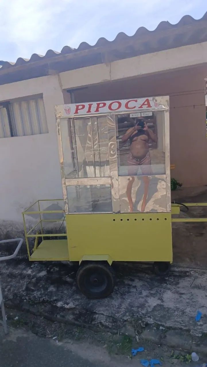 Carrinho de Pizza e outro  de Pipoca - Foto 3