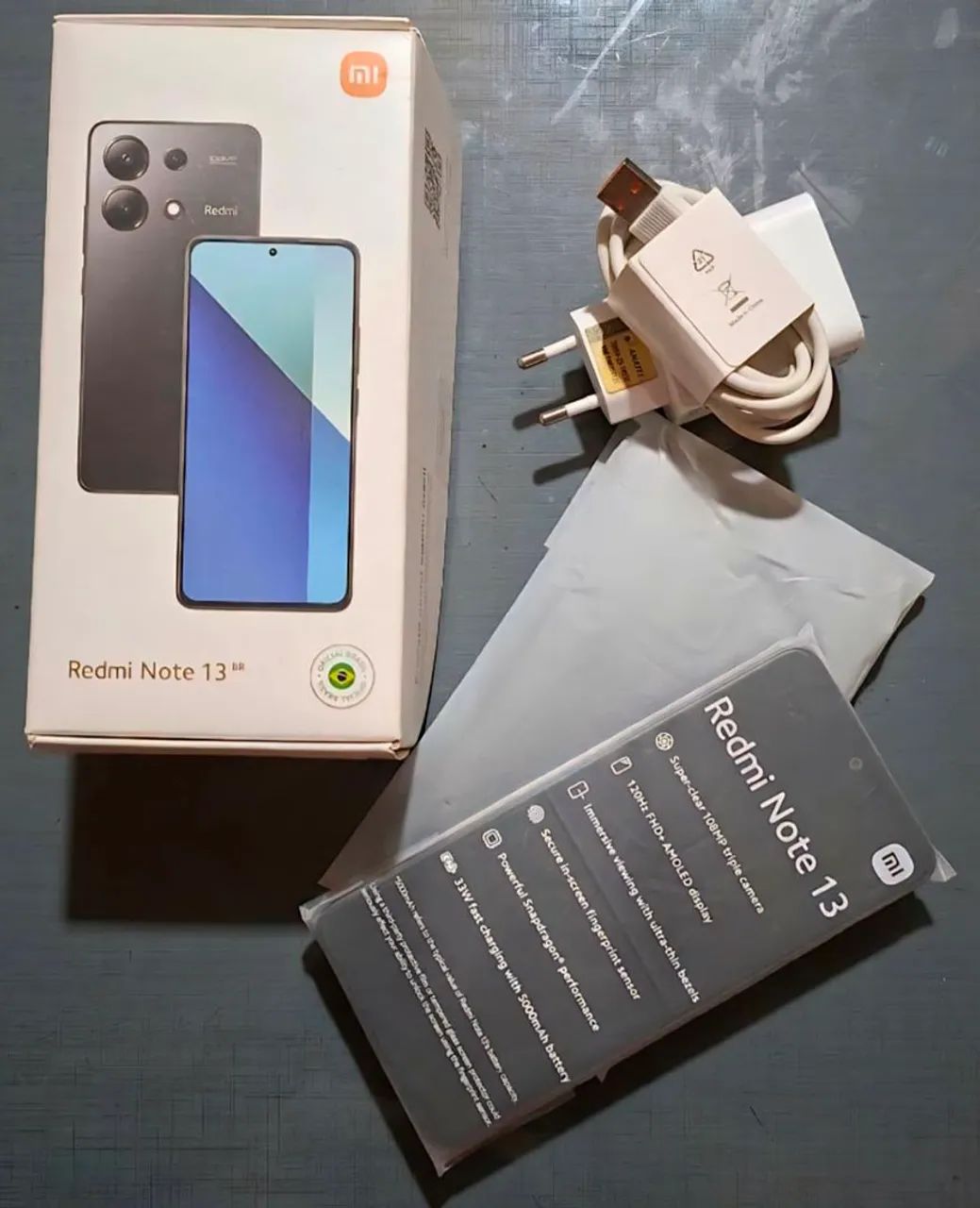 Redmi note 13 5G completo 256gb com caixa e acessórios  - Foto 2