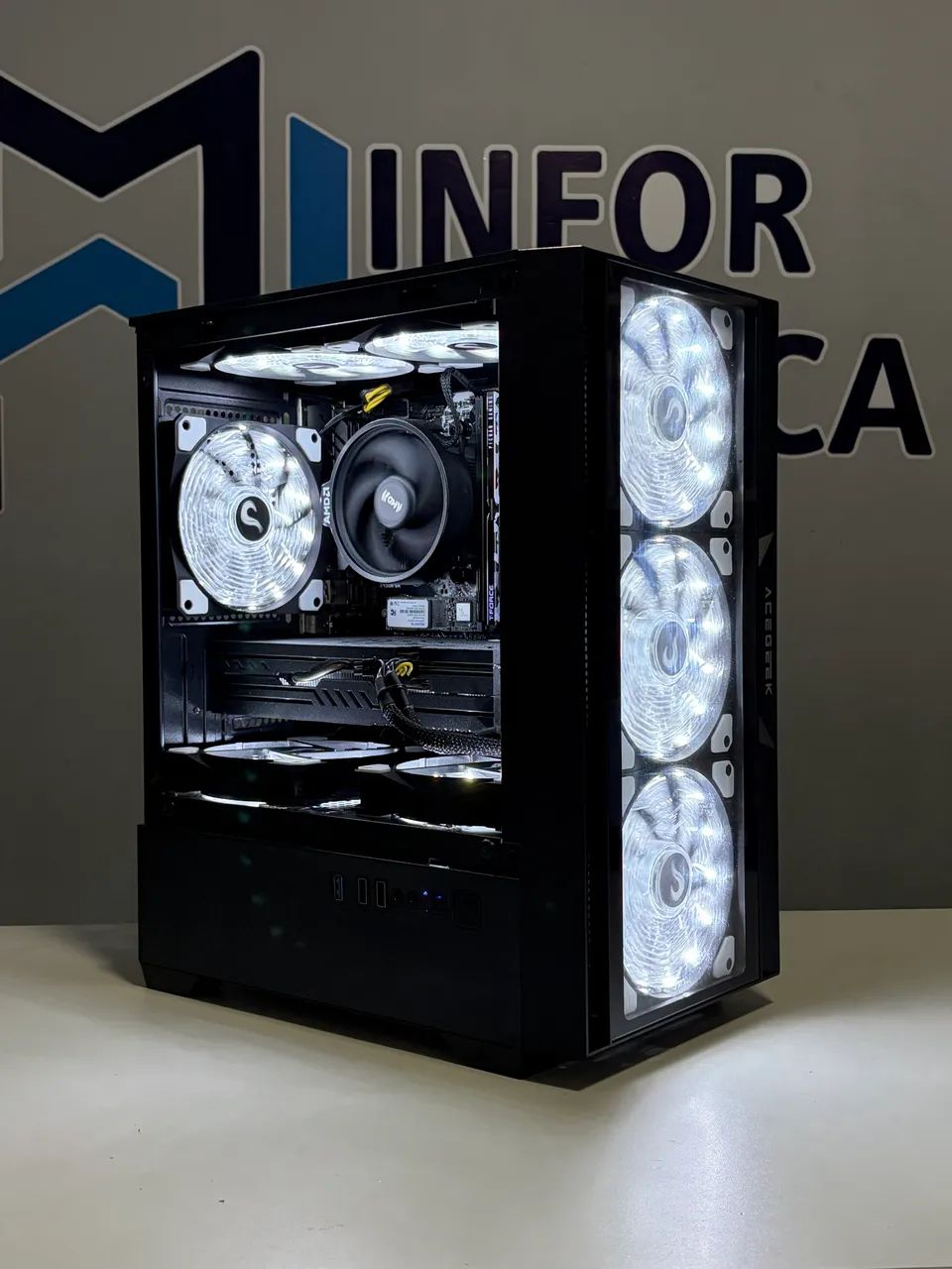 PC Gamer Ryzen 5 2600 / RX 580 8GB - Foto 2