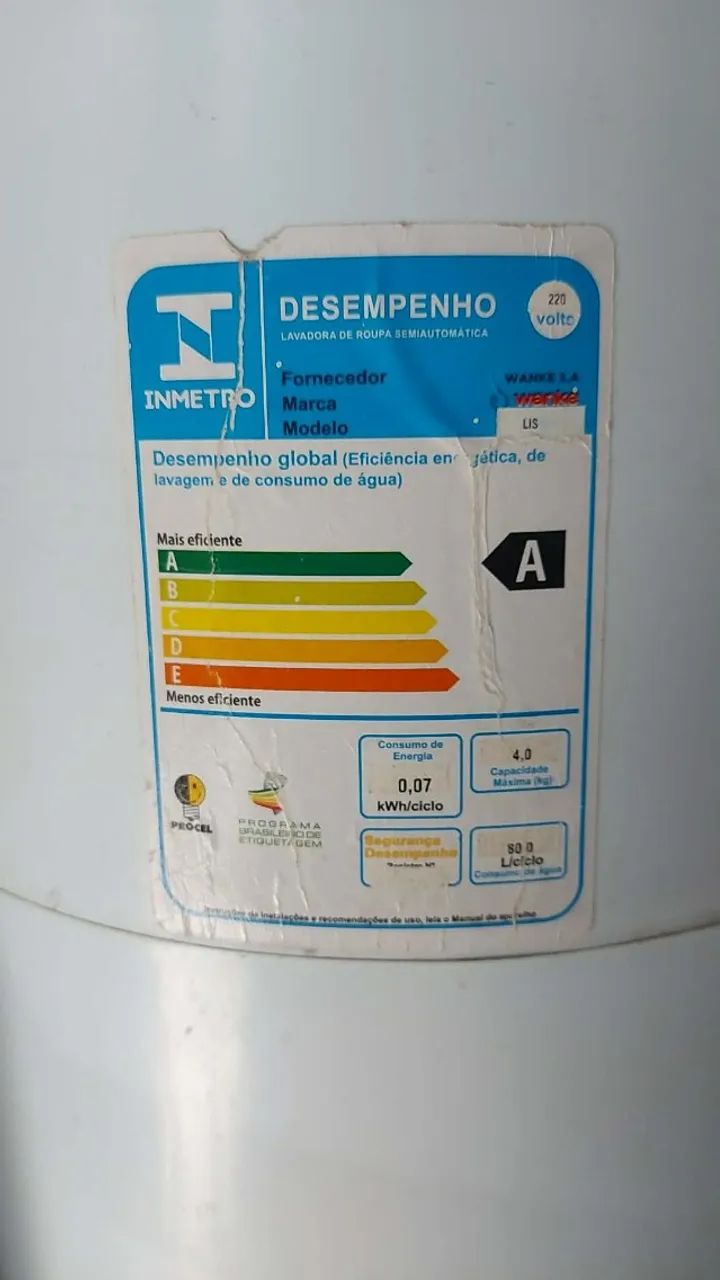 LAVADORA SEMI AUTOMÁTICA - TANQUINHO - Foto 4