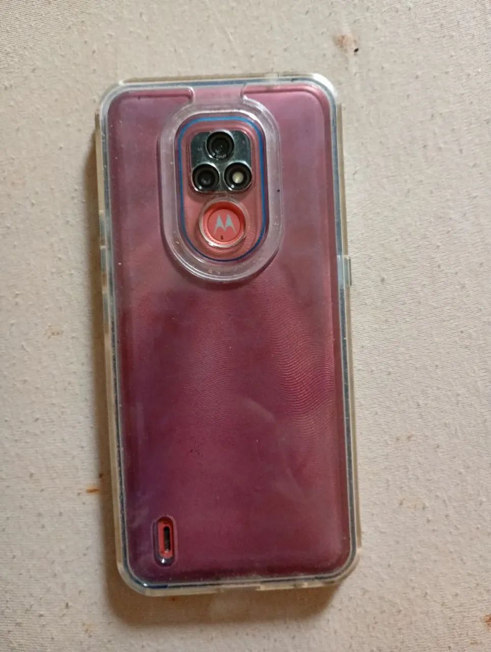 Vendo celular Moto E7 Cobre 