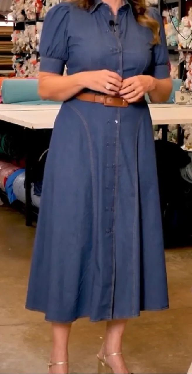 Vestido Jeans impecável  - Foto 2