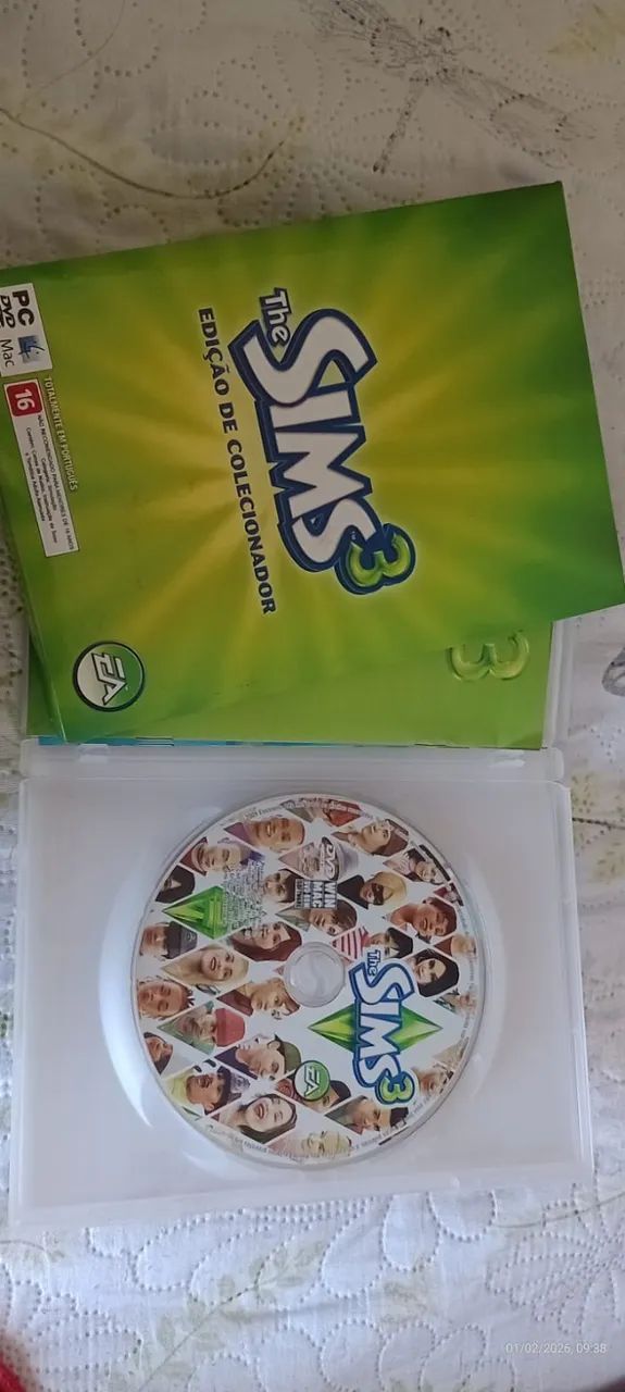 Jogo Original Play2 -The Sims3 - Edição Colecionador 