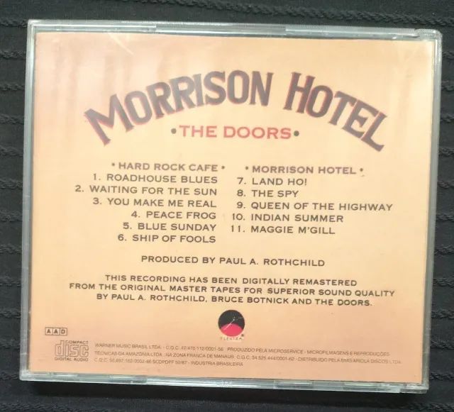 CD - THE DOORS - MORRISON HOTEL - Foto 2