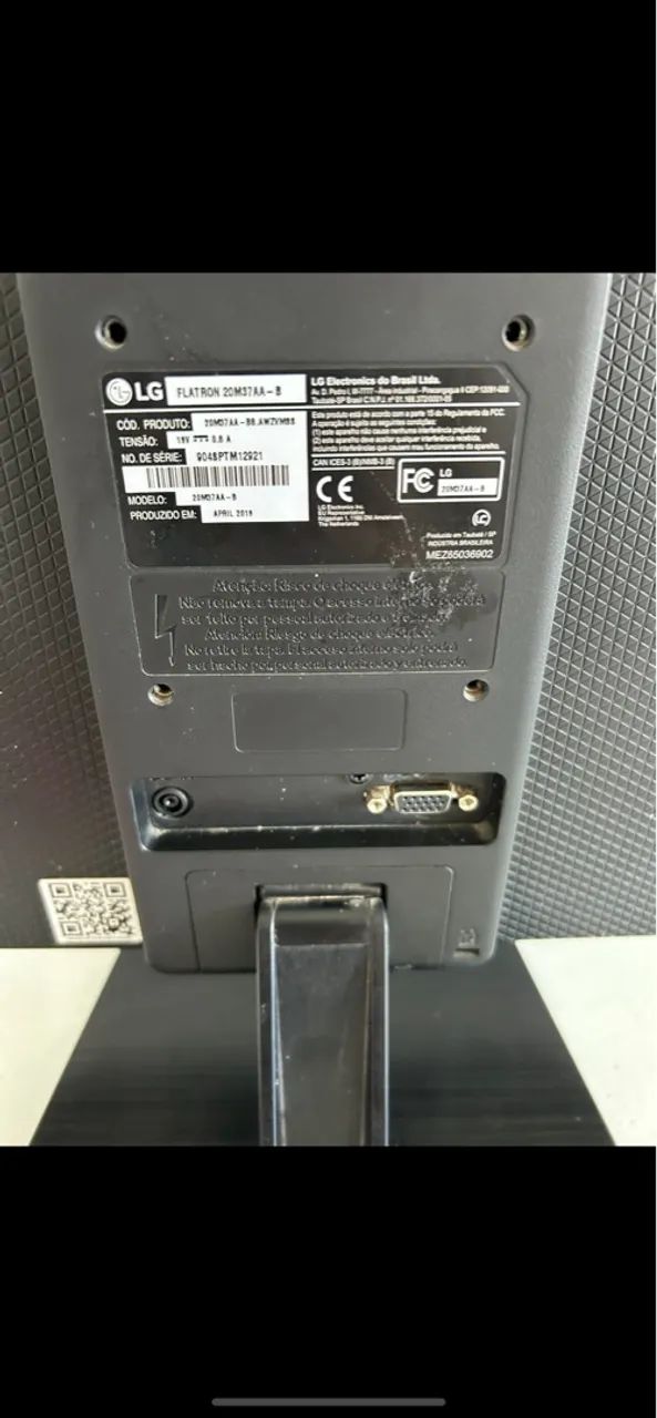 Monitor e estabilizador 