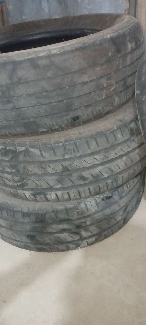 Quatro pneu  aro 15meia vida para automóveis - Foto 3