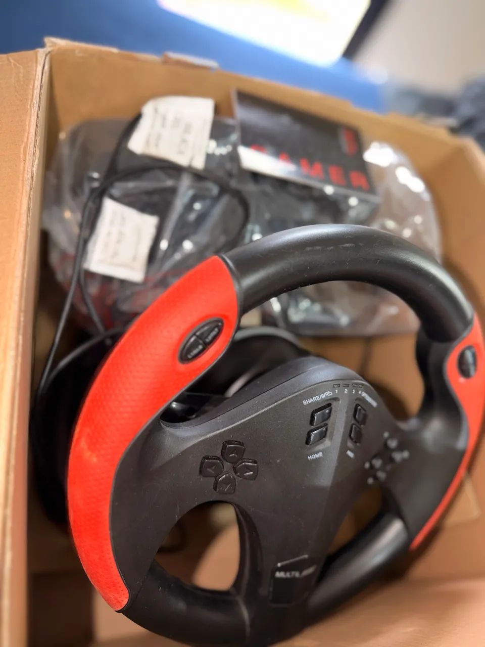 Volante com pedal Multilaser  - Foto 4