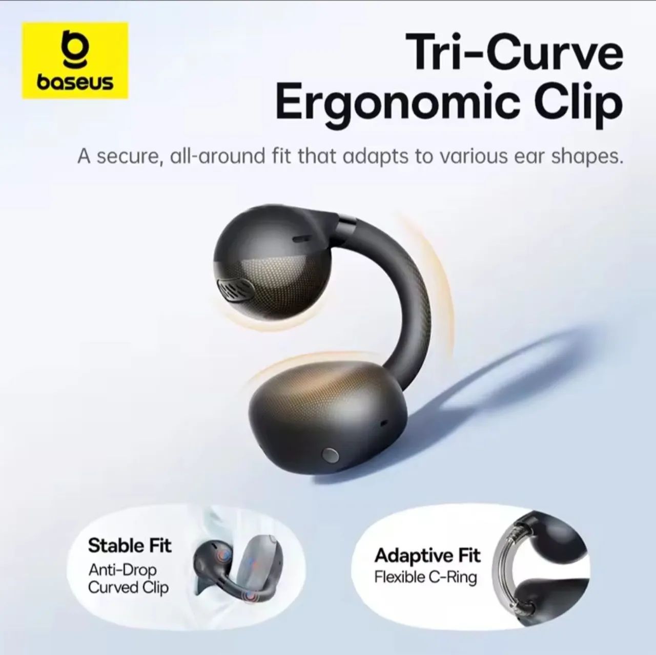 Fone Bluetooth Baseus Bc1 Open-Ear  - Foto 4