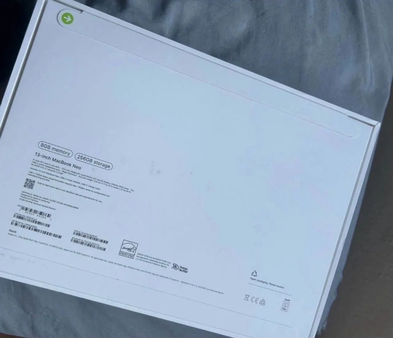 MacBook Neo Apple 8gb/256gb - Foto 2