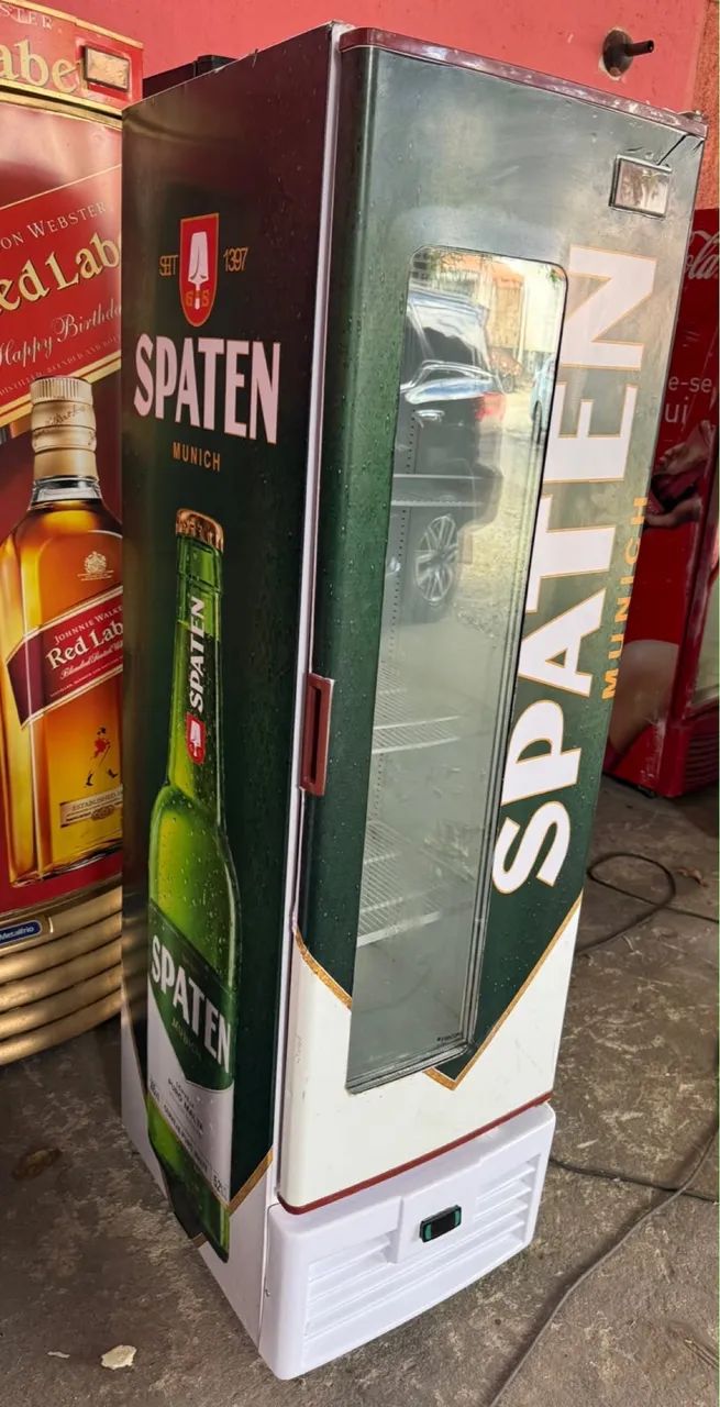 森紙5 Freezer expositor cervejeiro spaten - Geladeiras e Freezers