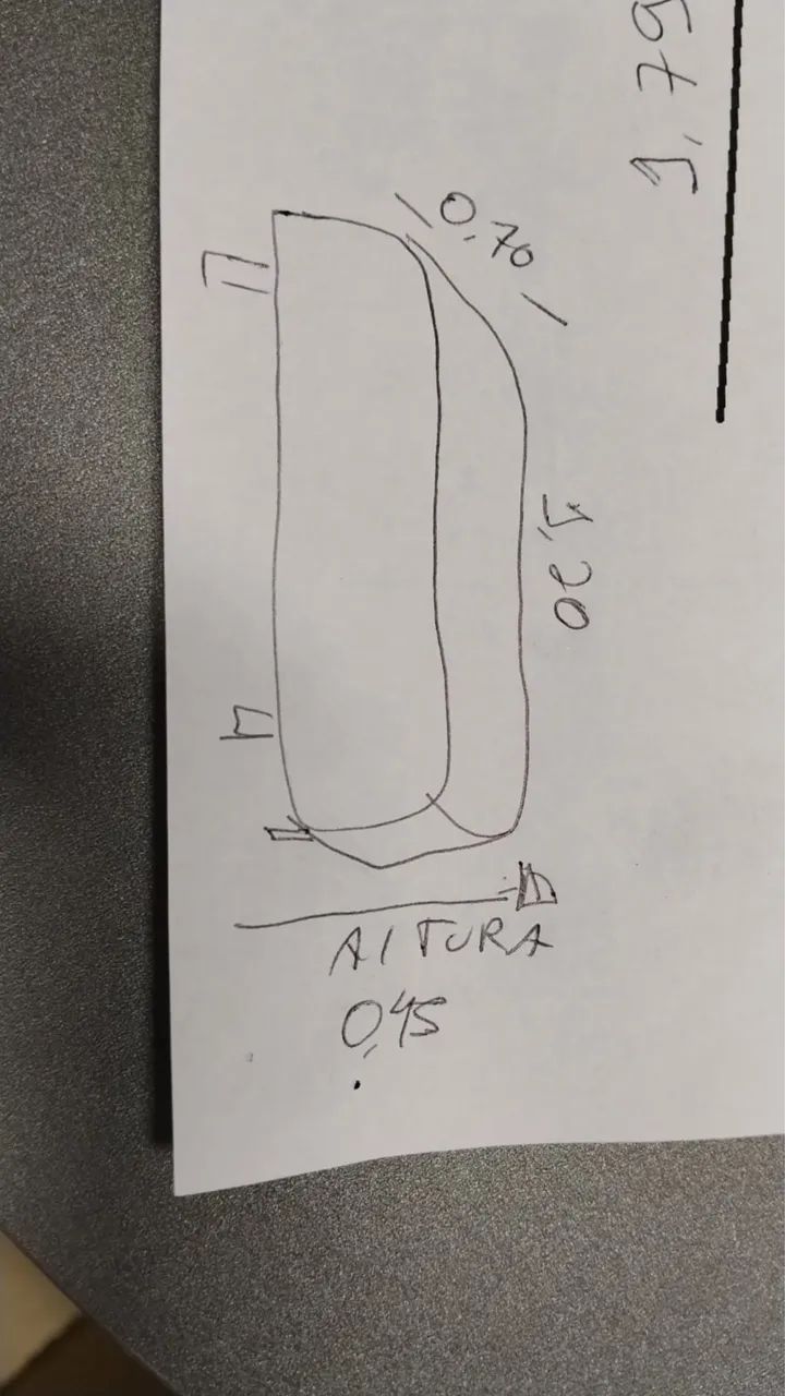 Puff sofá em couro  - Foto 2
