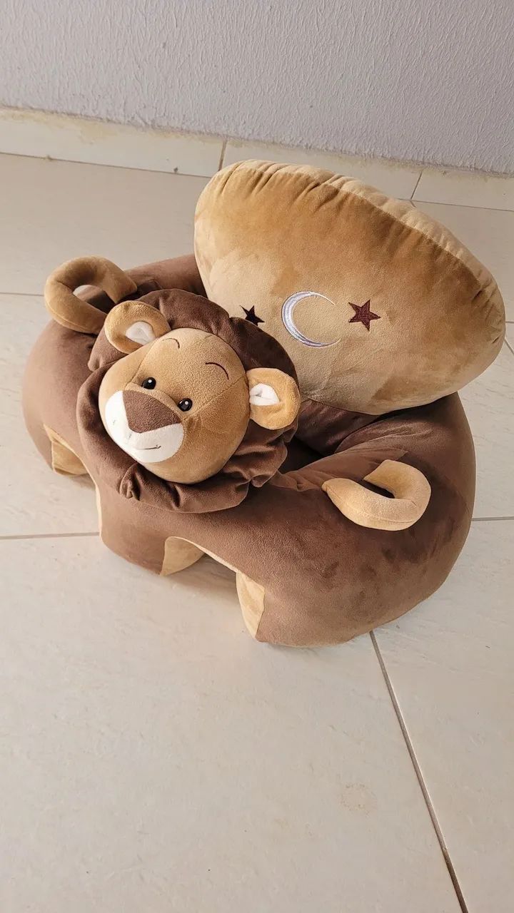 Assento Sofazinho de bebê em Pelúcia 