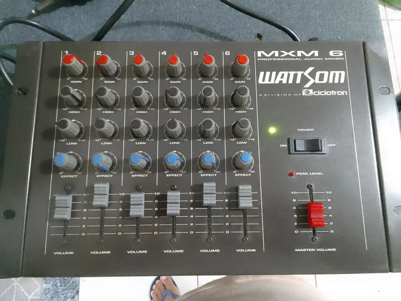 Mesa de som ciclotron perfeito funcionamento 