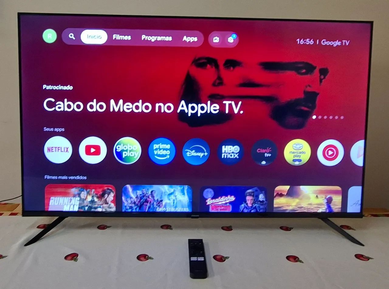 TV PHILIPS LED ULTRA HD 4K SMART WI-FI 50 POLEGADAS 