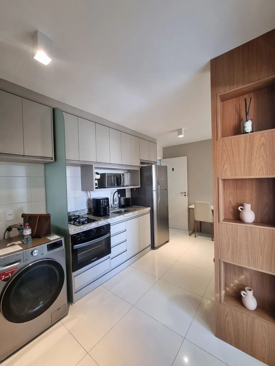 MS! Alugo apartamento mobiliado com 1 quarto - Foto 4