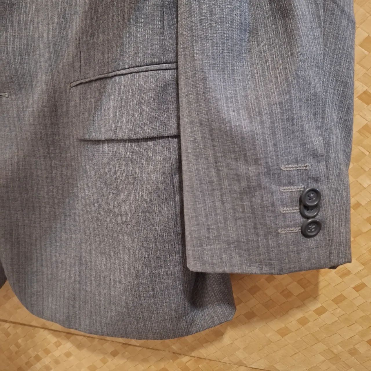 blazer terno dartigny tam.52 na cor cinza. perfeito! - Foto 2