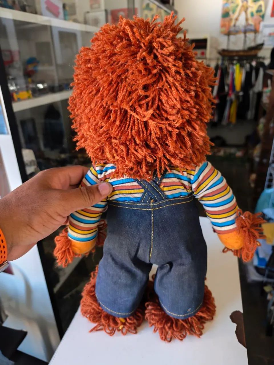 Boneco fofão anos 80 Médio estrela  - Foto 3