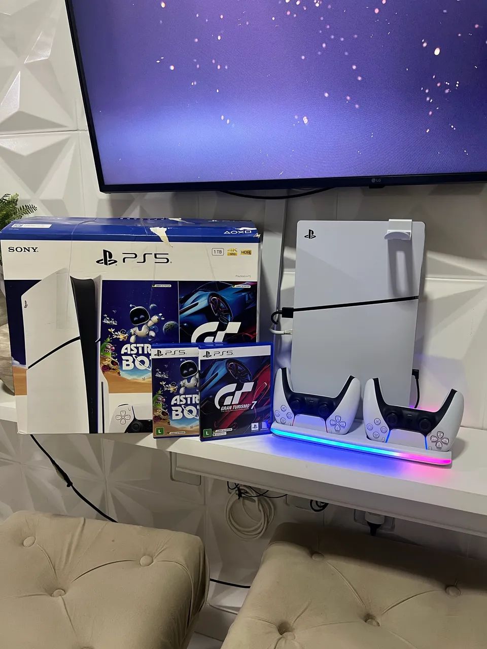 Ps5 Sony de 1 Terá byte - Foto 3