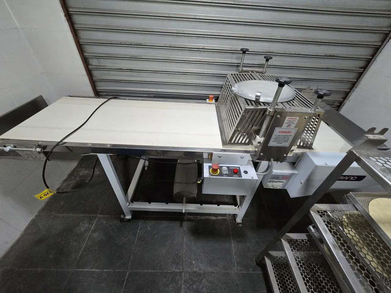 Mesa de corte para pizza