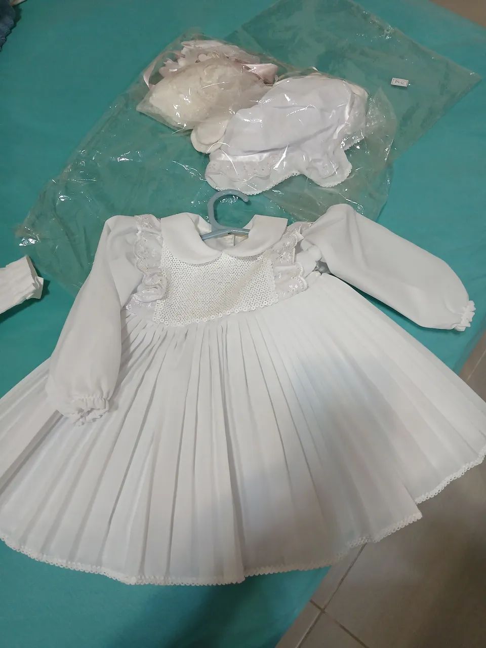 Roupa infantil de batizado