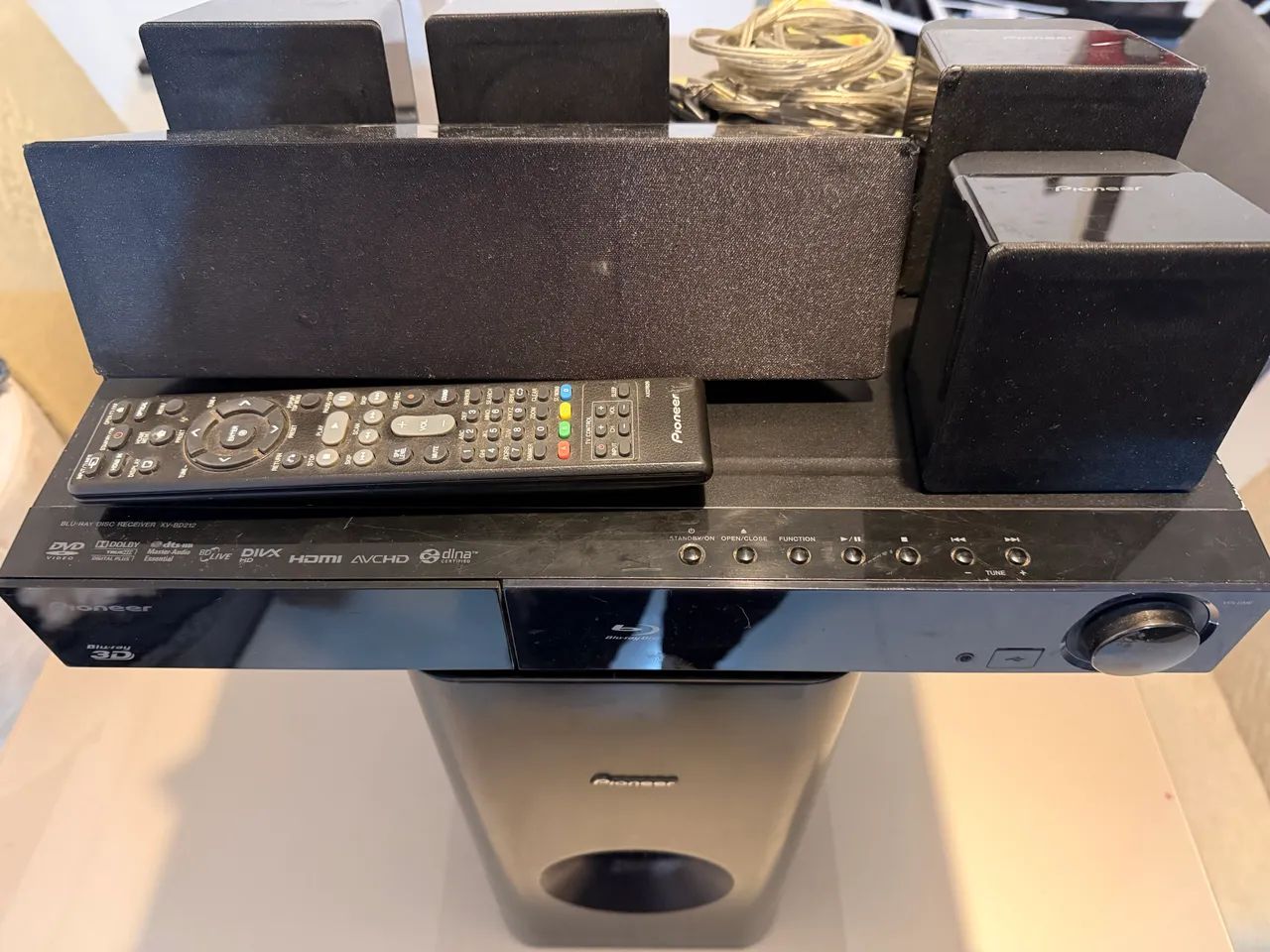 Home Theater Pioneer XV-BD212 (receiver com defeito) - Foto 2